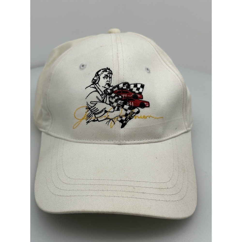 Vintage Junior Johnson Hat Old Fashioned Sugar-Cured Country Ham Strap back